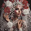 Beaut&eacute; sp&eacute;ciale en forme de 5d bricolage partiel diamants points kits d&rsquo;art pr&eacute;cieux pour adultes d&eacute;butants d&eacute;coration int&eacute;rieure diamants peintures de pierres pr&eacute;cieuses 11,81 x 11,81 pouces
