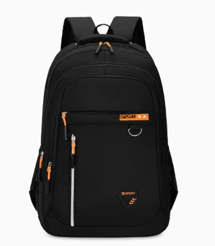 Waterproof Solid Color School Daily School Backpack