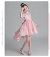 Kid Baby Girl Princess Fluffy Yarn Korean  Dresses