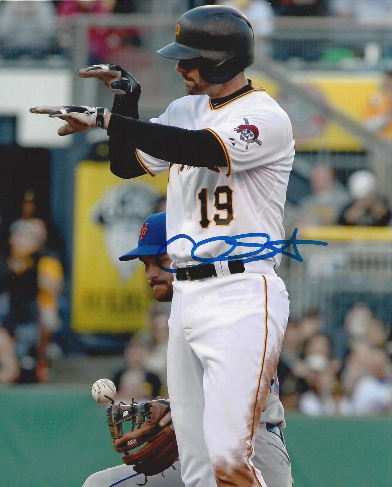 Chris Stewart autographed 8x10 Pittsburgh Pirates#S517