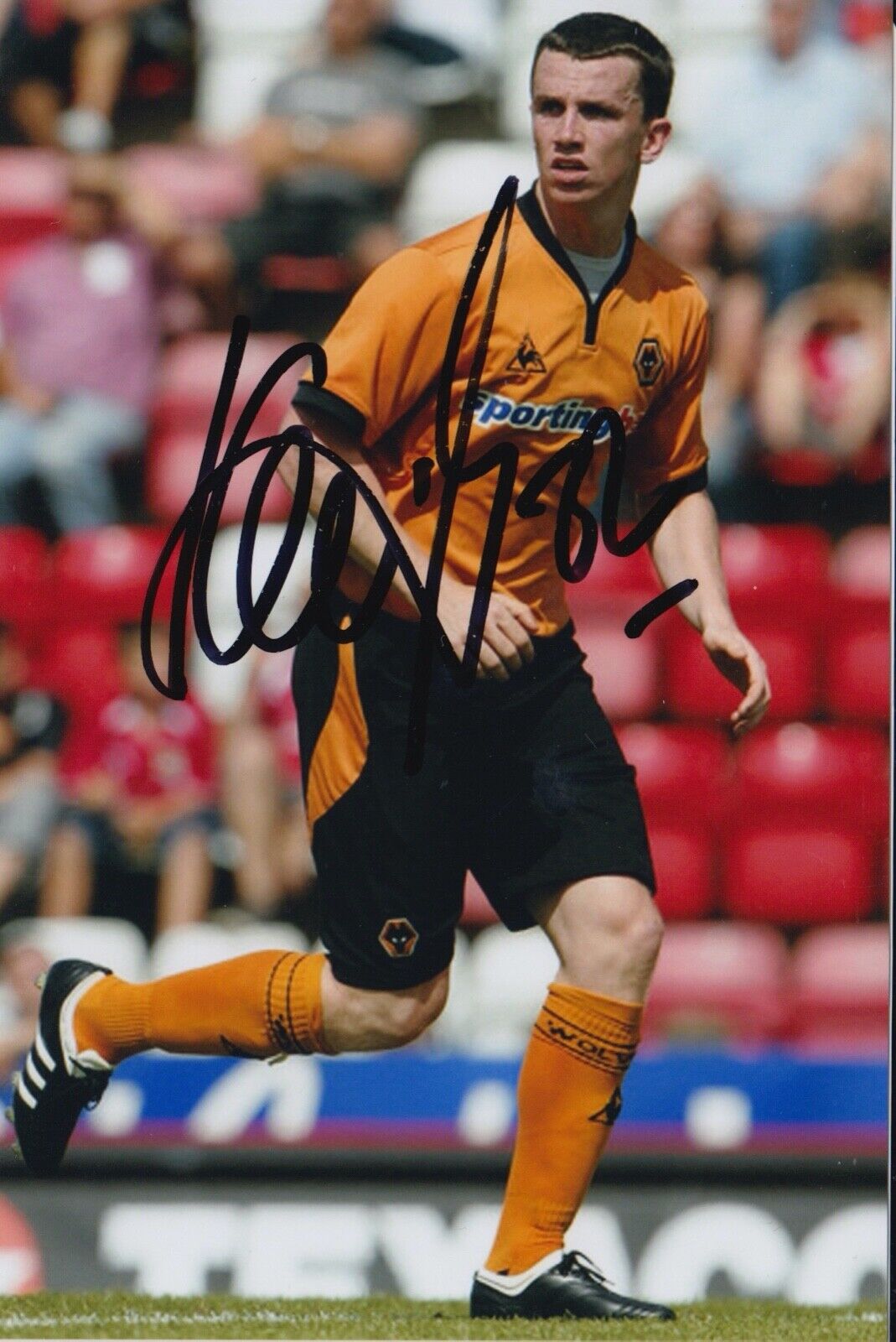 KEVIN FOLEY HAND SIGNED 6X4 Photo Poster painting - FOOTBALL AUTOGRAPH - WOLVES 1.