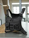 Outdoor Multifunctional Travel Vest Chest Bag Large Capacity Nylon Hunt Vest Bag
