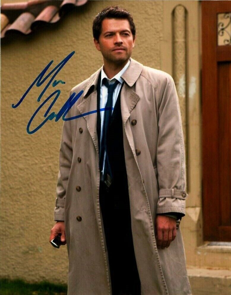 Misha Collins Autographed Signed 8x10 Photo Poster painting ( Supernatural ) REPRINT