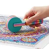 2Pcs Diamond Painting Roller DIY Diamond Painting Tools (Candy Color Red Green)