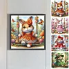 Rabbit - Round AB Drills Diamond Painting(35x35cm)