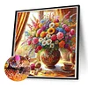 (50*50cm)Flower - Full Round Drill Diamond Painting