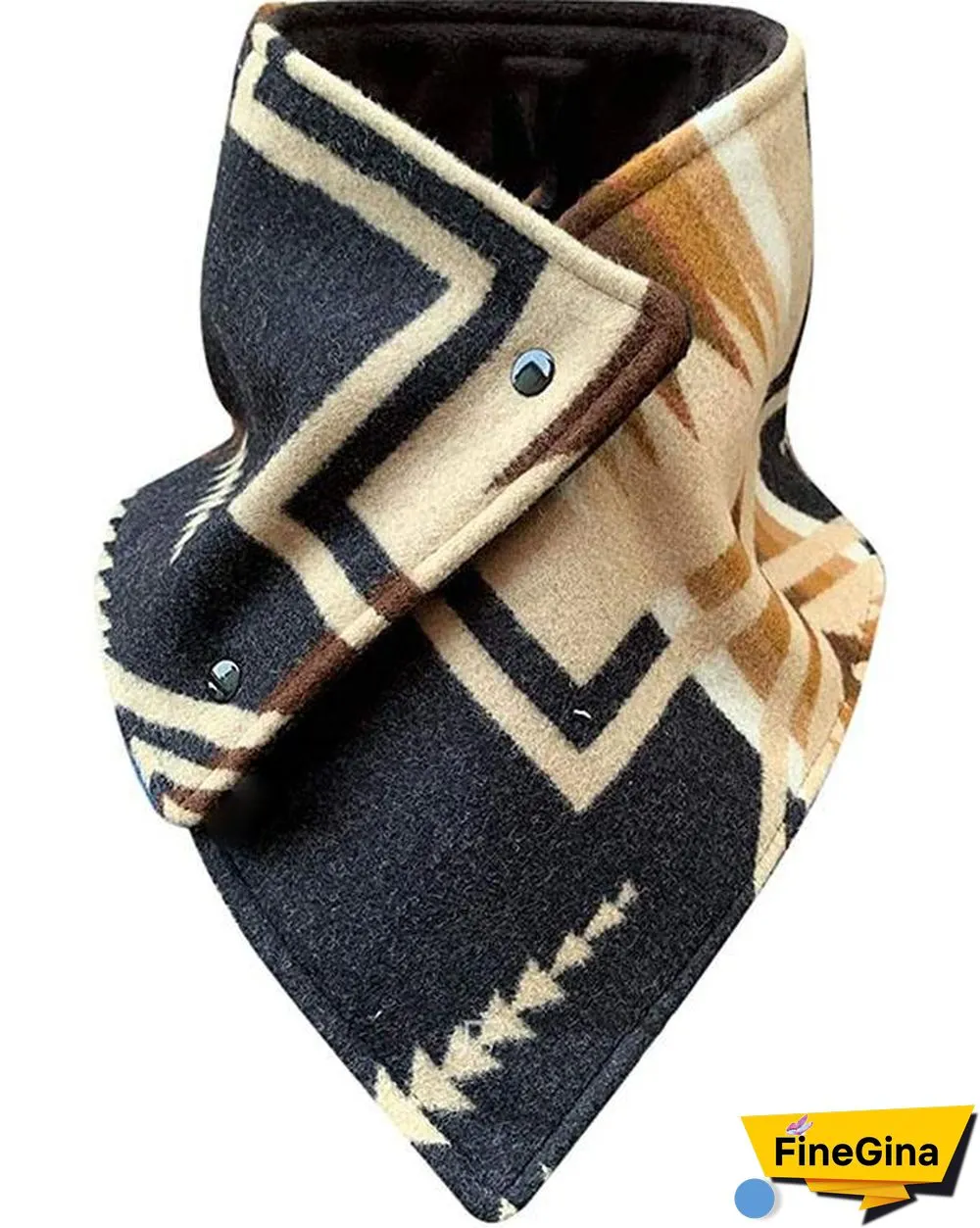 Geometric Print Light Weight Fashion Scarf