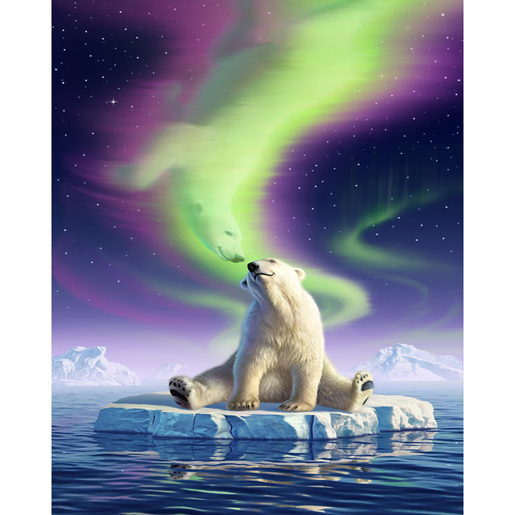 Diamond Painting - Full Square - Polar Bear(40*50cm)