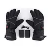 Electric Heating Gloves Rechargeable Windproof Hand Warmer Ski Thermal Gloves