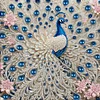 (US Local)White Peacock-Crystal Rhinestone Diamond Painting