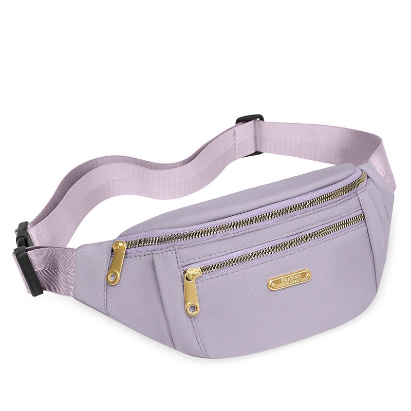 Women's Waist Bag New Coin Purse Mobile Phone Bag Large Capacity Chest Bag Outdoor Sports Running Multifunctional Chest Bag