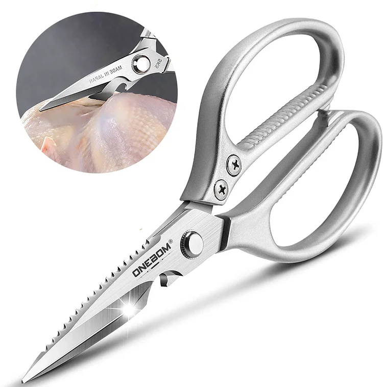 Kitchen Scissors Poultry Shears Heavy Duty Meat Shears Multipurpose Stainless Steel Utility Food Scissors
