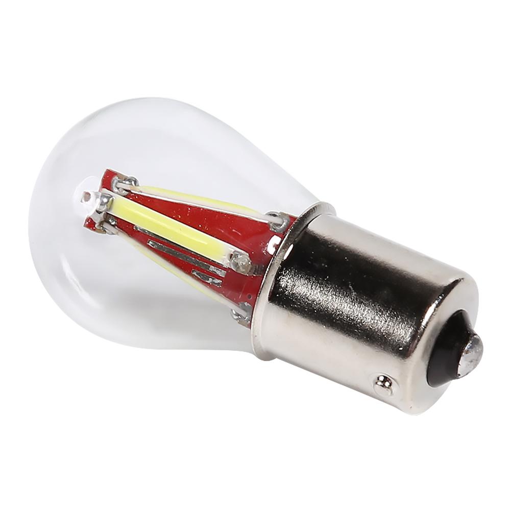 

1156 BA15S  BAY15D 4 Filament LED Bulb for Car Turn Signal Brake Light, Red, 501 Original