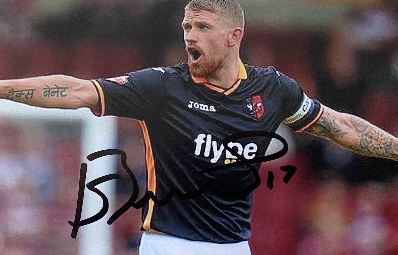 Scot Bennett Genuine Hand Signed Exeter City 6X4 Photo Poster painting