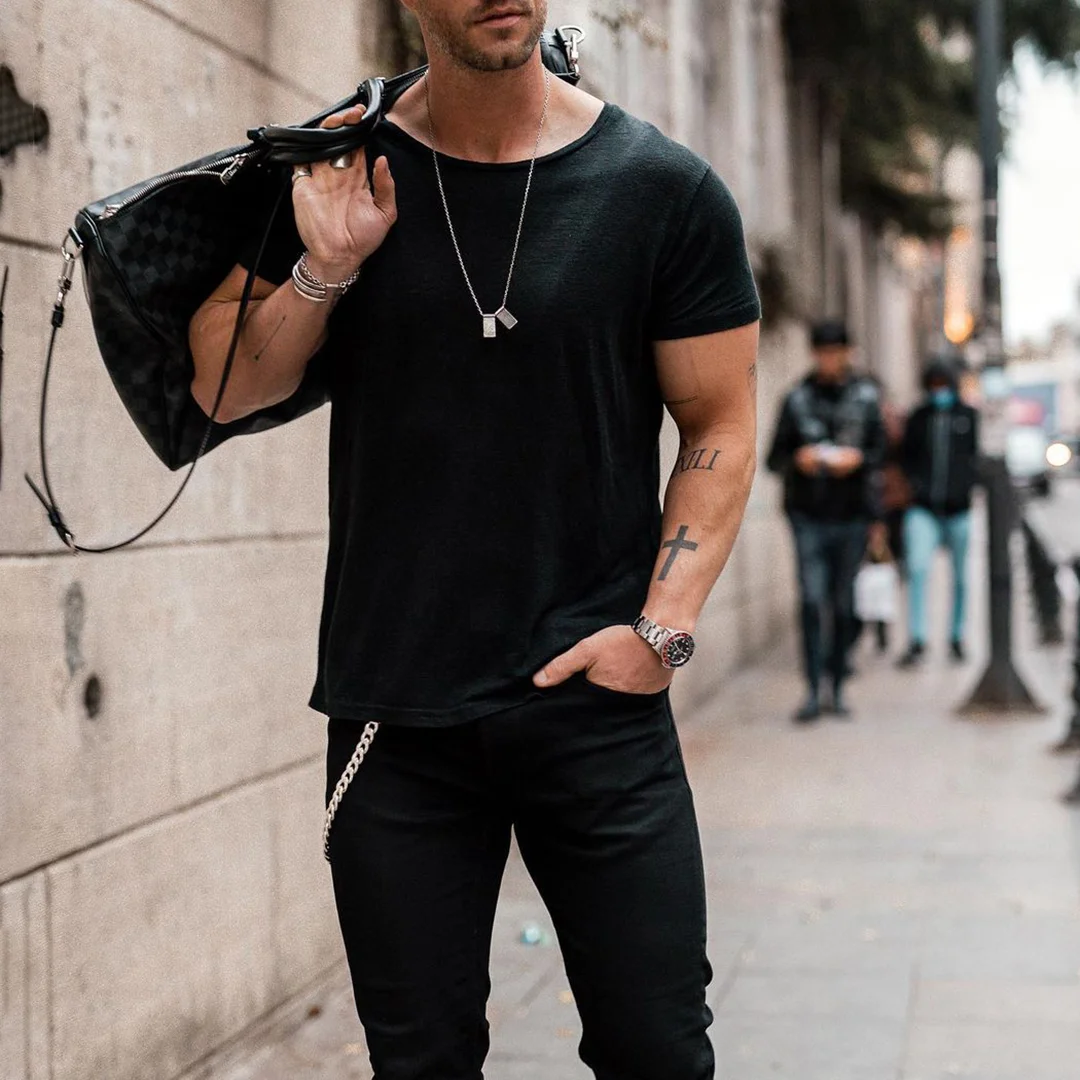 Men's Cotton T-Shirt-inspireuse