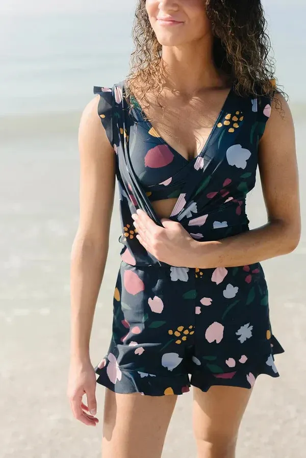 Momoop &ndash; Swim Romper Built-In Bra