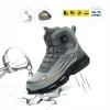 Men's black shoes Mid-cut Steel Toe Shoes