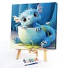 Zodiac Dragon-Paint by Numbers Acrylic Painting 40*40CM