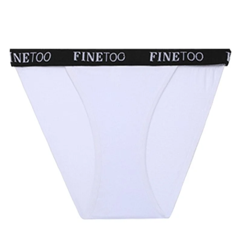 FINETOO Cotton Brazilian Panties Women M-XL Low-Rise Underwear Ladies Soft Underpants Female Panty Lingerie Cotton Panties 2021