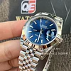 Rolex Datejust 41 m126300-0002 Stainless Steel on Jubilee with Blue Dial and Smooth Bezel Super Clone