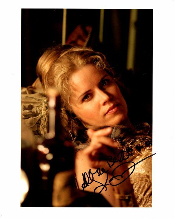 KIM DICKENS signed autographed DEADWOOD JOANIE STUBBS Photo Poster painting