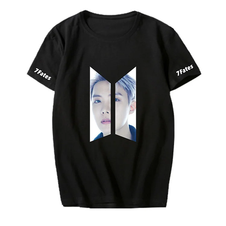 방탄소년단 7Fates Creative Print T-shirt