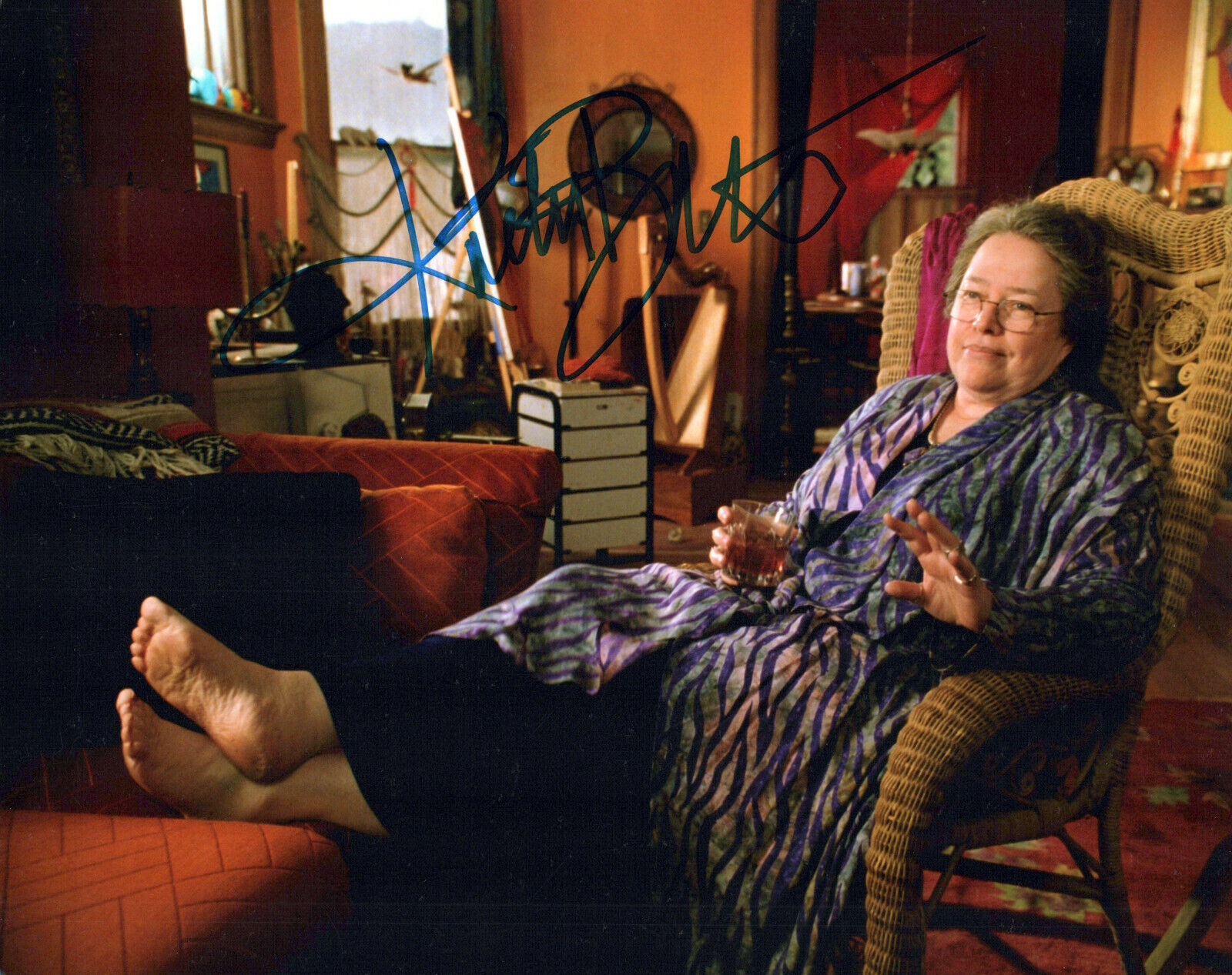 Kathy Bates About Schmidt autographed Photo Poster painting signed 8x10 #1 Roberta Hertzel