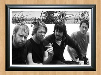 Foo Fighters Band Signed Autographed Photo Poster painting Poster Print Memorabilia A2 Size 16.5x23.4