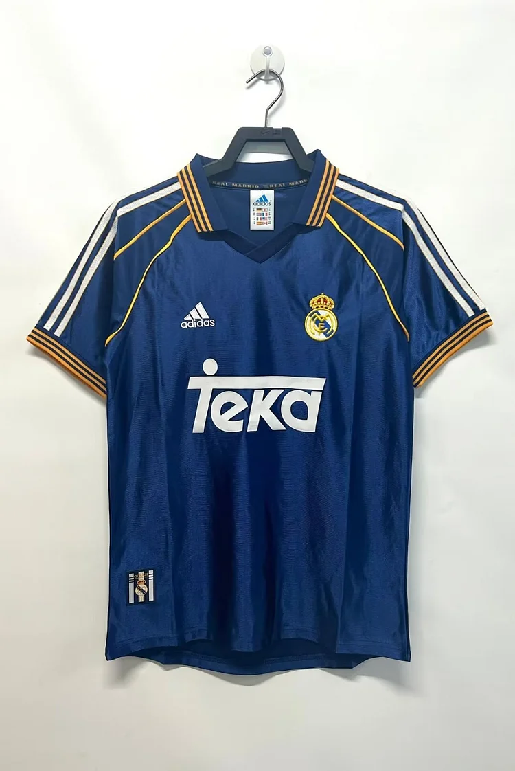 1998/00 Real Madrid Second Away Retro Jersey