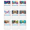 DIY Special Shaped Colorful Pattern 5D DIY Diamond Art Monthly Planner Kits