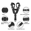 50PCS Nylon American-Style Braided Paracord Strap with Metal Buckle Vertical Single Point Gun Sling Shoulder Strap Woven Diagonal Single-Point Straps Ropes for Outdoors Training Mountaineering