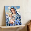 (Pre-Framed)Virgin Mary-Special Shape Diamond Painting Kit(30x40cm)