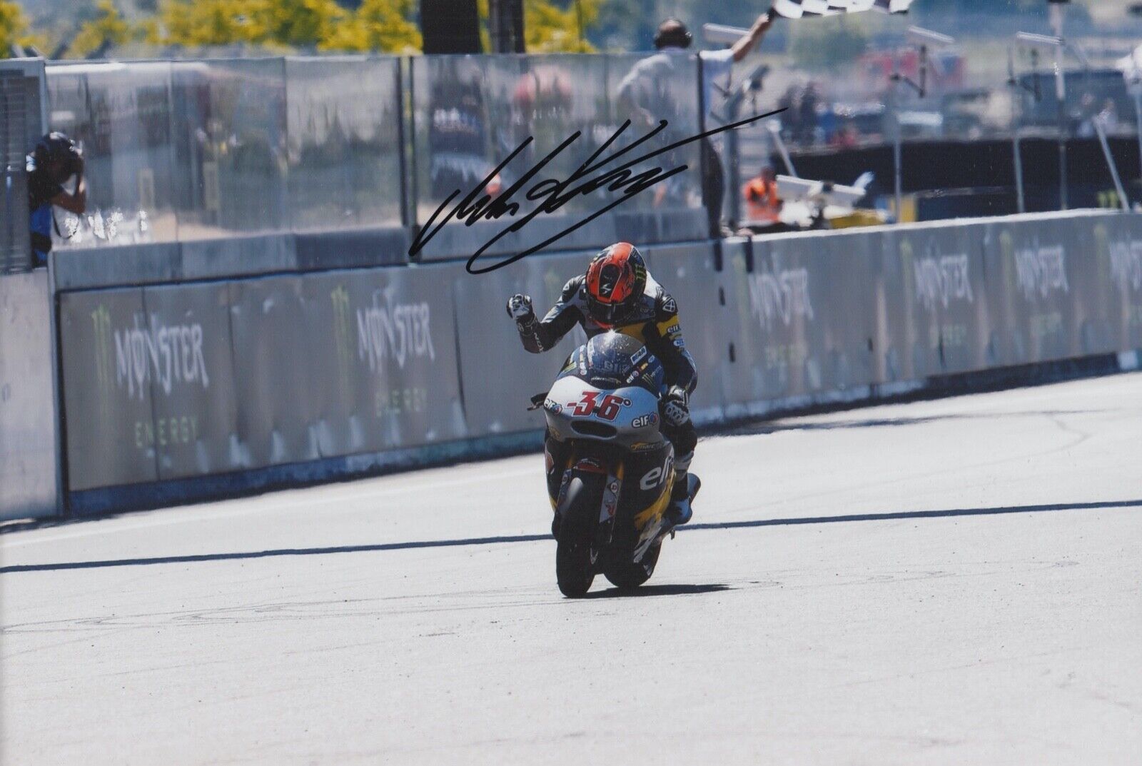 Mika Kallio Hand Signed 12x8 Photo Poster painting MotoGP Autograph Marc VDS 2014 6