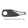 For BMW 4 SERIES F32 F33 F36 14-20 Fog Lamp Frame Grille Fog Light Griill Cover