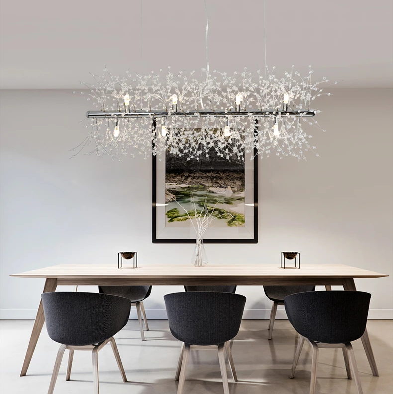 Modern Kitchen Island Pendant Light Inspiring Dandelion Dining Table ...