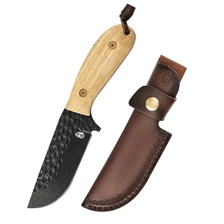 'Puffer' 3.8 inches 5Cr15Mov Steel Full Tang Fixed Blade knife for Picnic