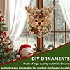 Deer Acrylic DIY Diamond Painting Pendant Double-Sided Print Kit