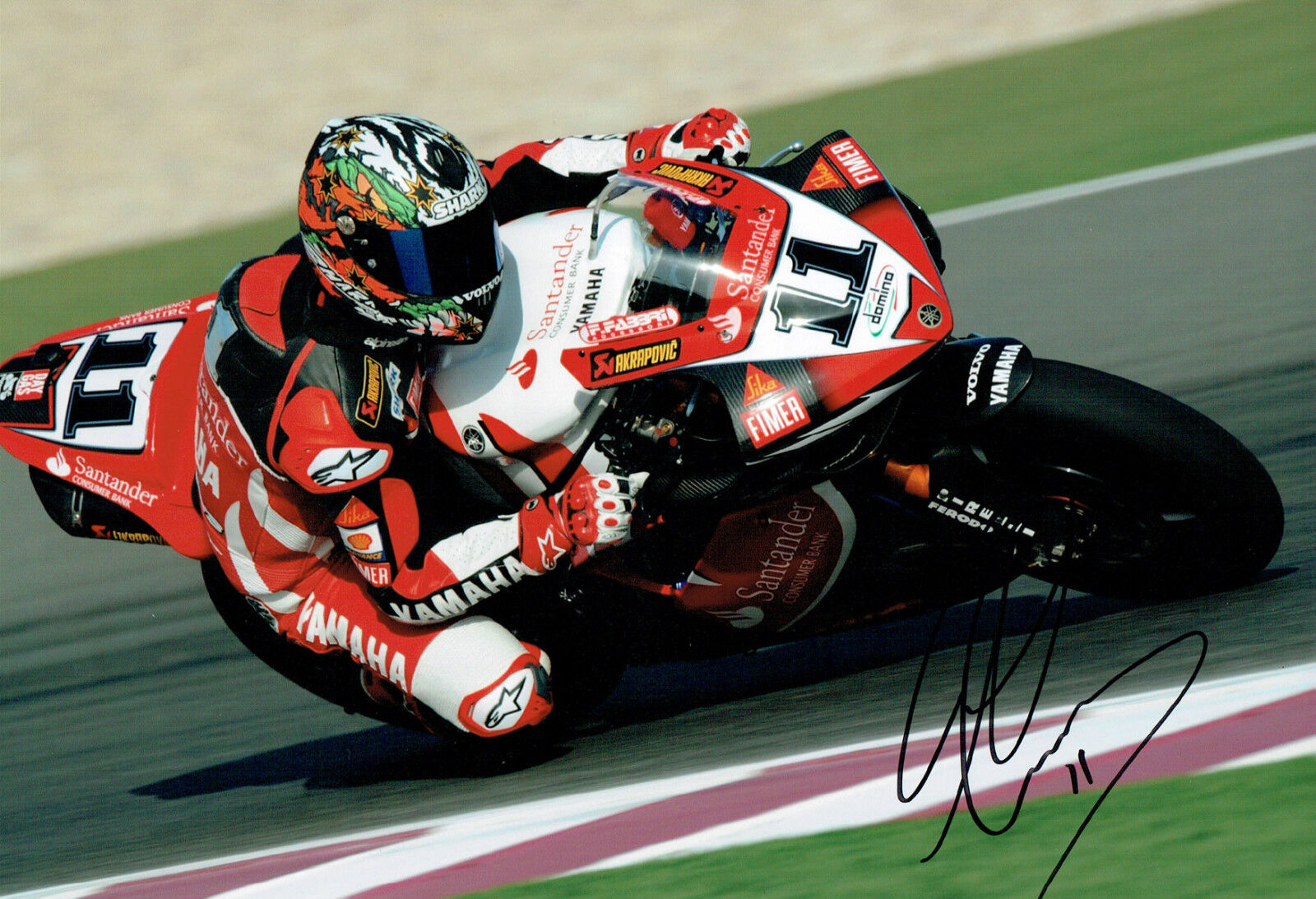 Troy CORSER SIGNED Autograph 12x8 Photo Poster painting AFTAL COA WSB World Champion Yamaha