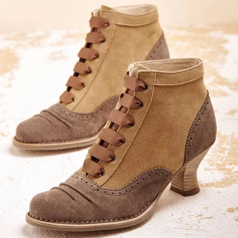 Women Stylish and Vintage Ankle Boots