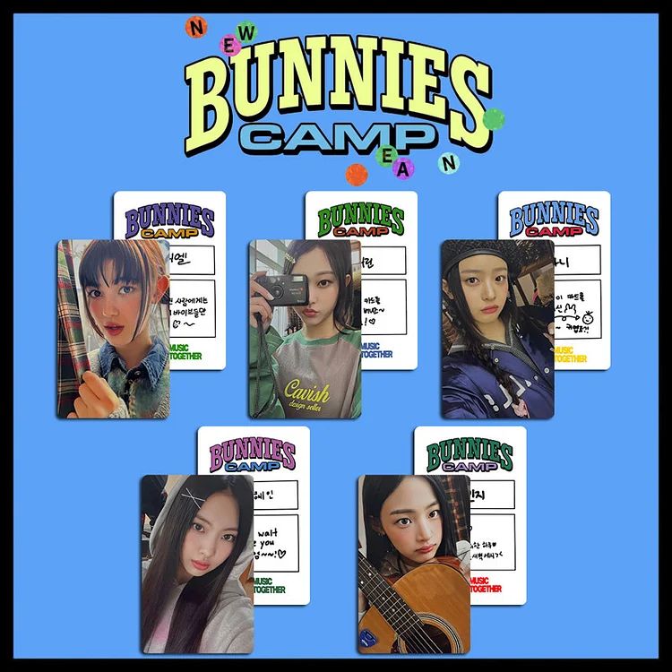 NewJeans 1st Fanmeeting Bunnies Camp Photocard