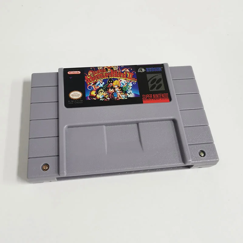 Super Adventure Island II SNES For Super Nintendo Entertainment System - 16 Bit US Version Game Cartridge