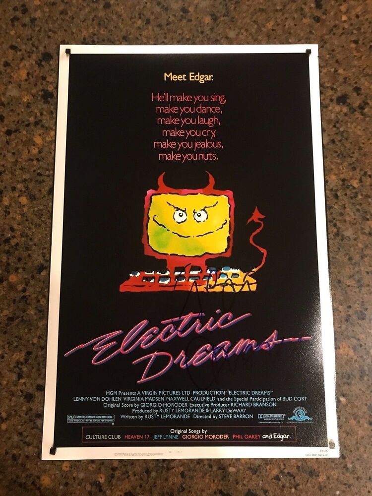 * GIORGIO MORODER * autographed signed 12x18 Photo Poster painting poster * ELECTRIC DREAMS * 1