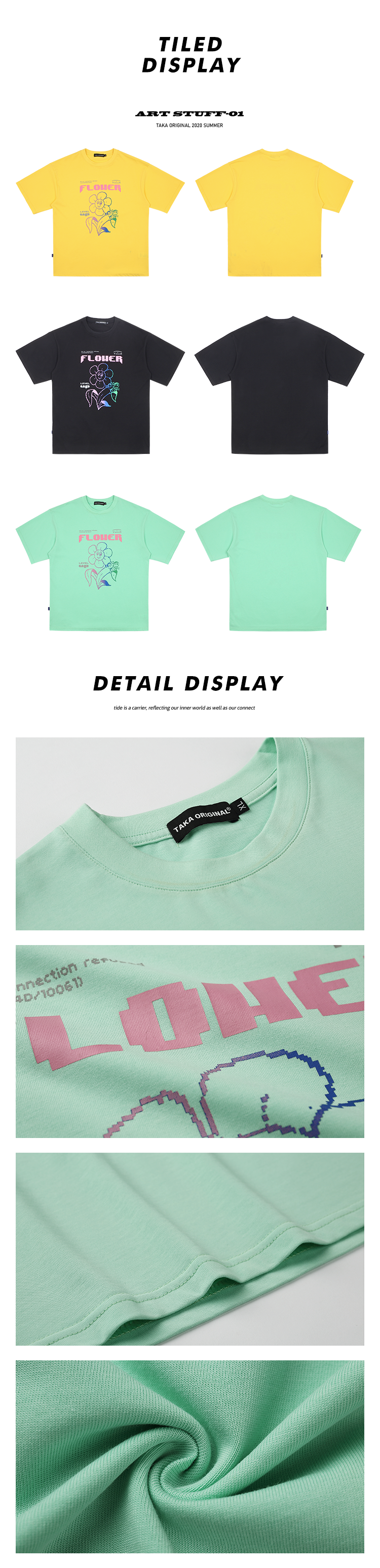 Shop men's and women's cotton t-shirts(long sleeves t-shirts,short sleeves t-shirts and more) in a wide range of styles and colors designed for comfort and value by Taka Original