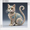 Diamond Painting-DIY Crystal Rhinestone Cat(Box Packaging)