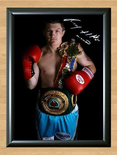 Ricky Hatton Signed Autographed Photo Poster painting Poster Print Memorabilia A3 Size 11.7x16.5