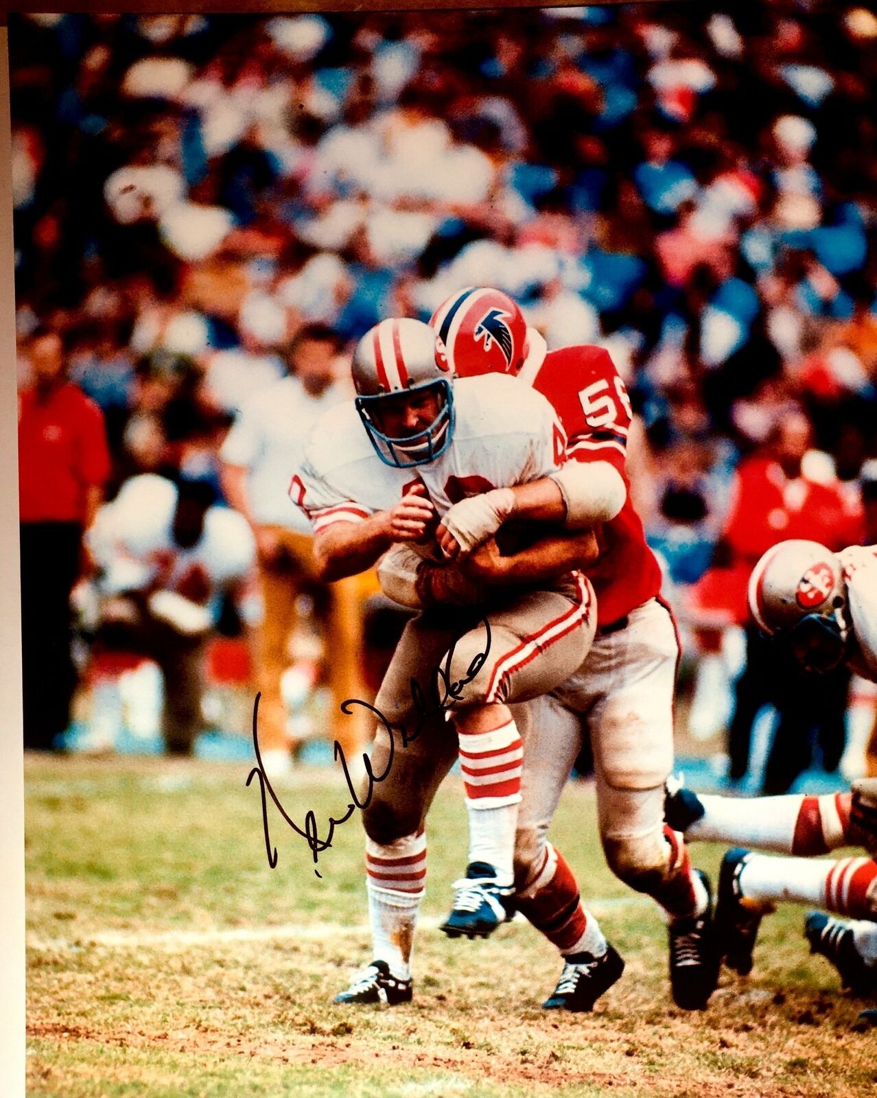 Ken Willard Signed 8x10 Photo Poster painting North Carolina Tarheels San Francisco 49ers Auto