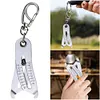 Portable Precise Thread Size Checker Keychain Nuts and Screws Thread Checker