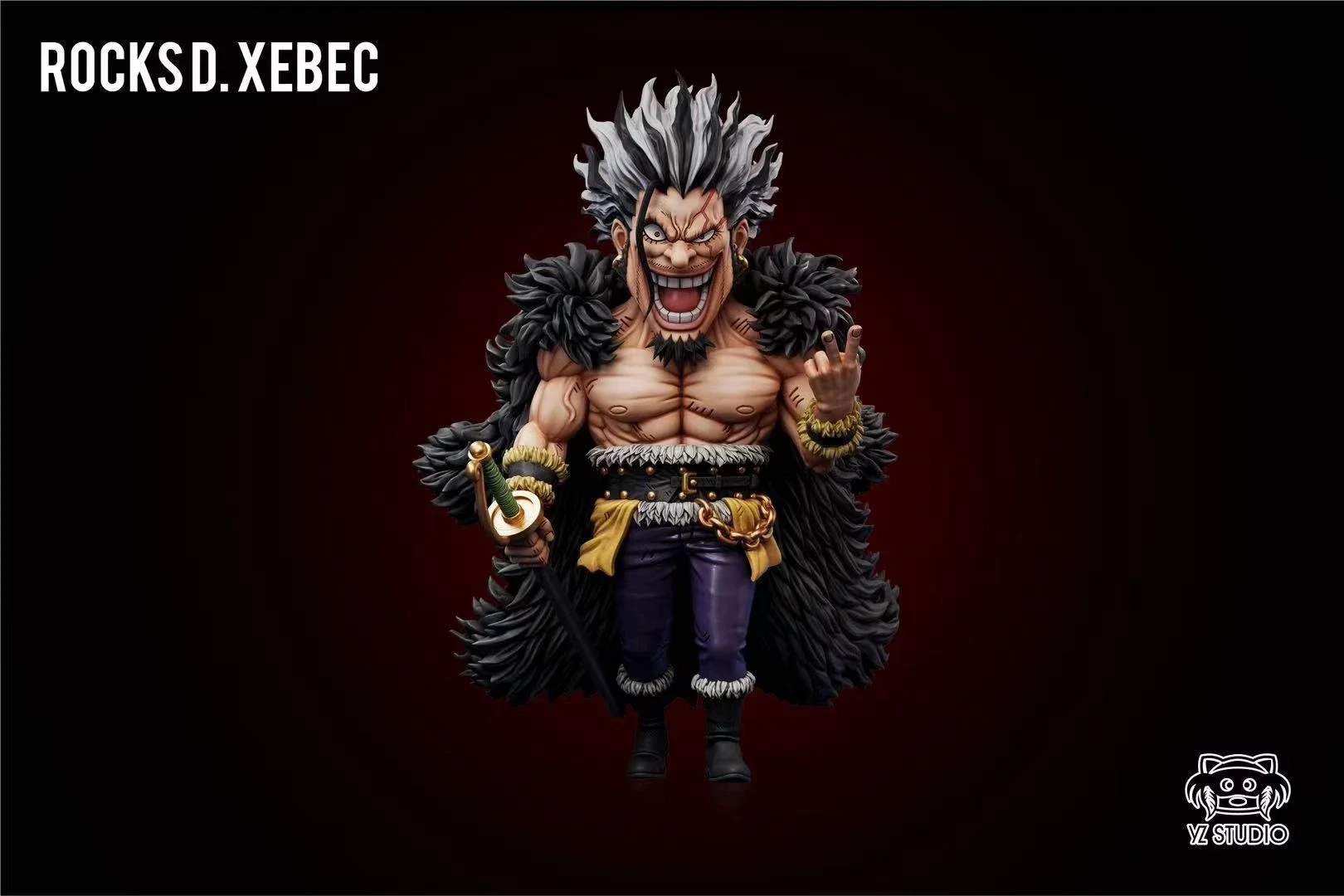 God Valley Incident Series 006 Rocks D. Xebec - ONE PIECE Statue