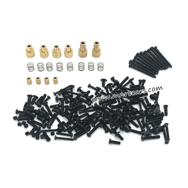 MN Model MN82Pro Upgrade Parts Car Shell Heightening Pillar, 210PCS Screw Box