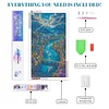 (US Only)5D DIY Full Round Drill Diamond Painting River Town Kit Home Decor Art 40x70cm